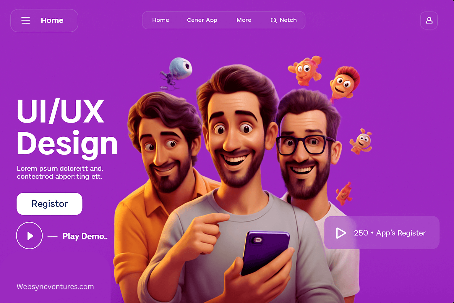 UI/UX Partner Illustration